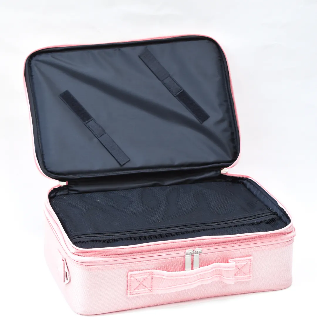 Dual Zip Glam Bag Large