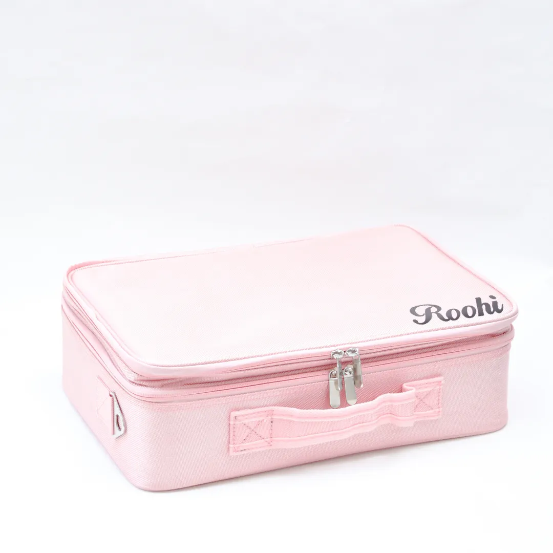 Dual Zip Glam Bag Large