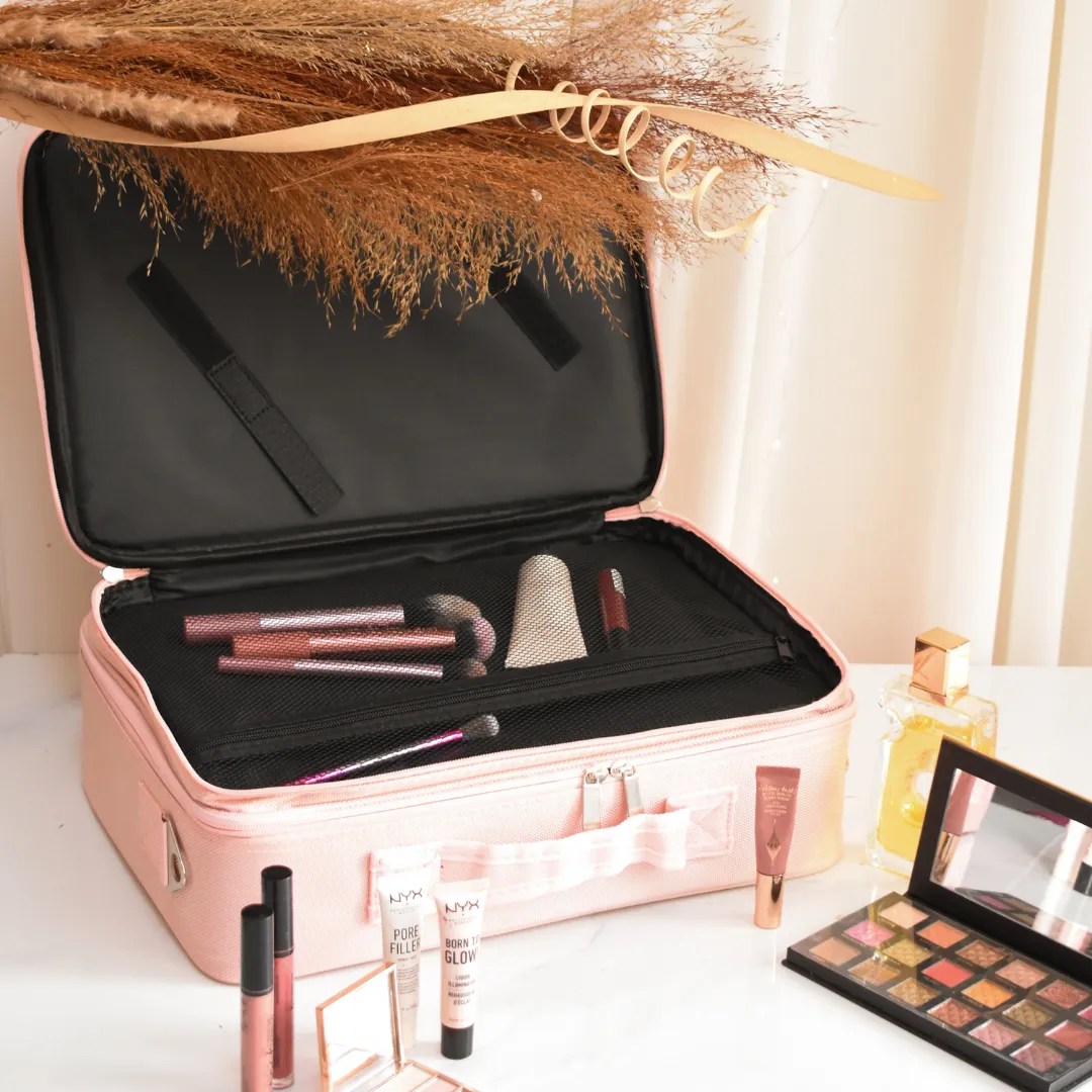 Dual Zip Glam Bag Large