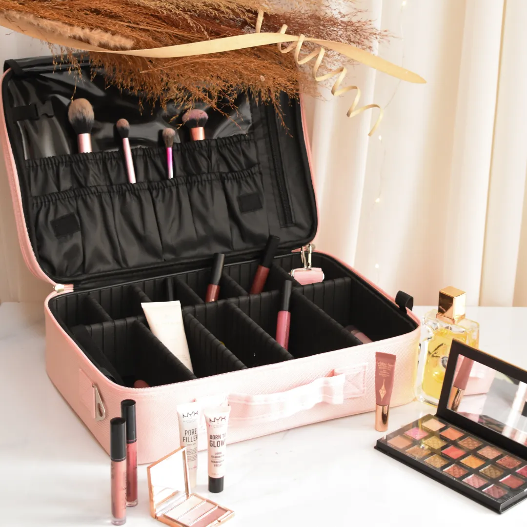Dual Zip Glam Bag Large