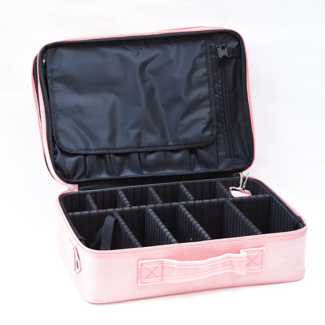 Dual Zip Glam Bag Large