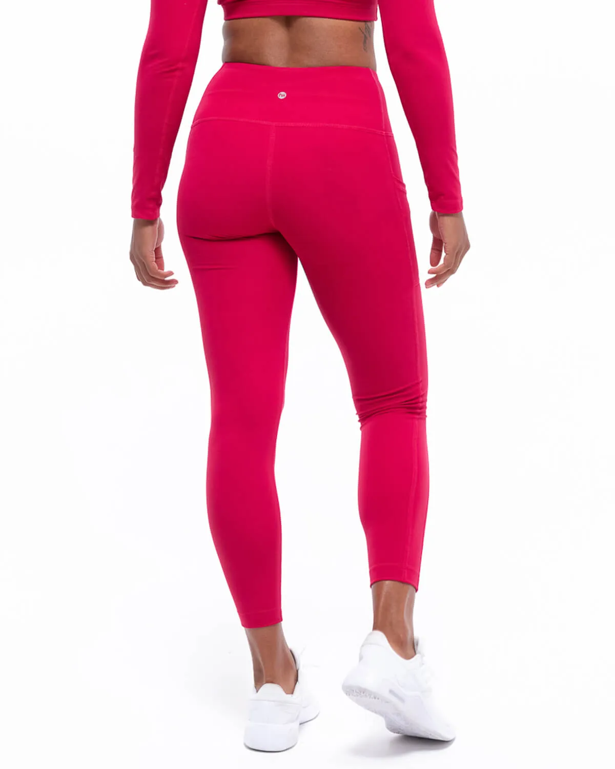 Element Mid-Rise Legging | Cranberry
