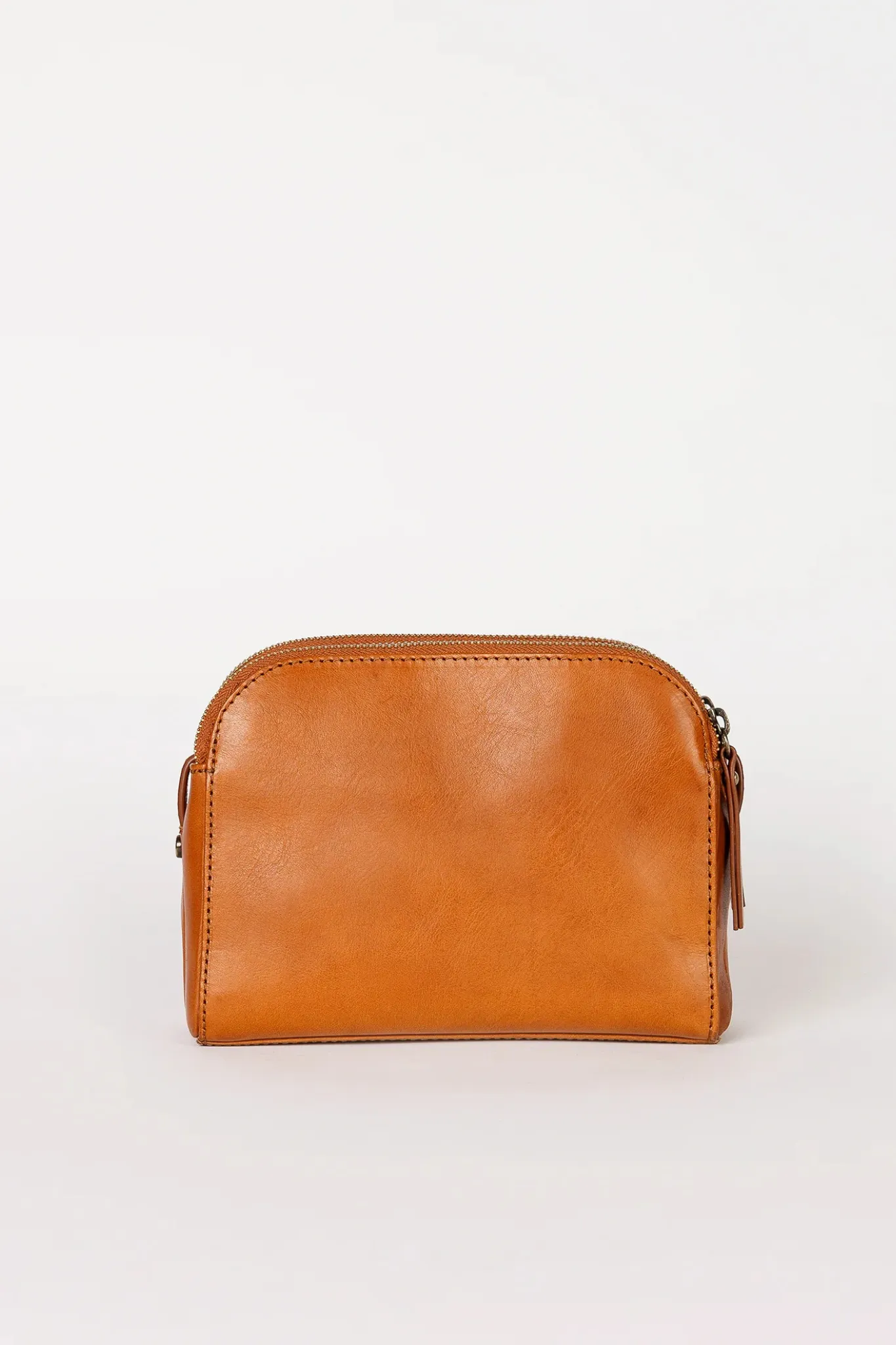 EMILY COGNAC STROMBOLI LEATHER - FULL LEATHER STRAP