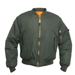 Enhanced Nylon MA-1 Flight Jacket