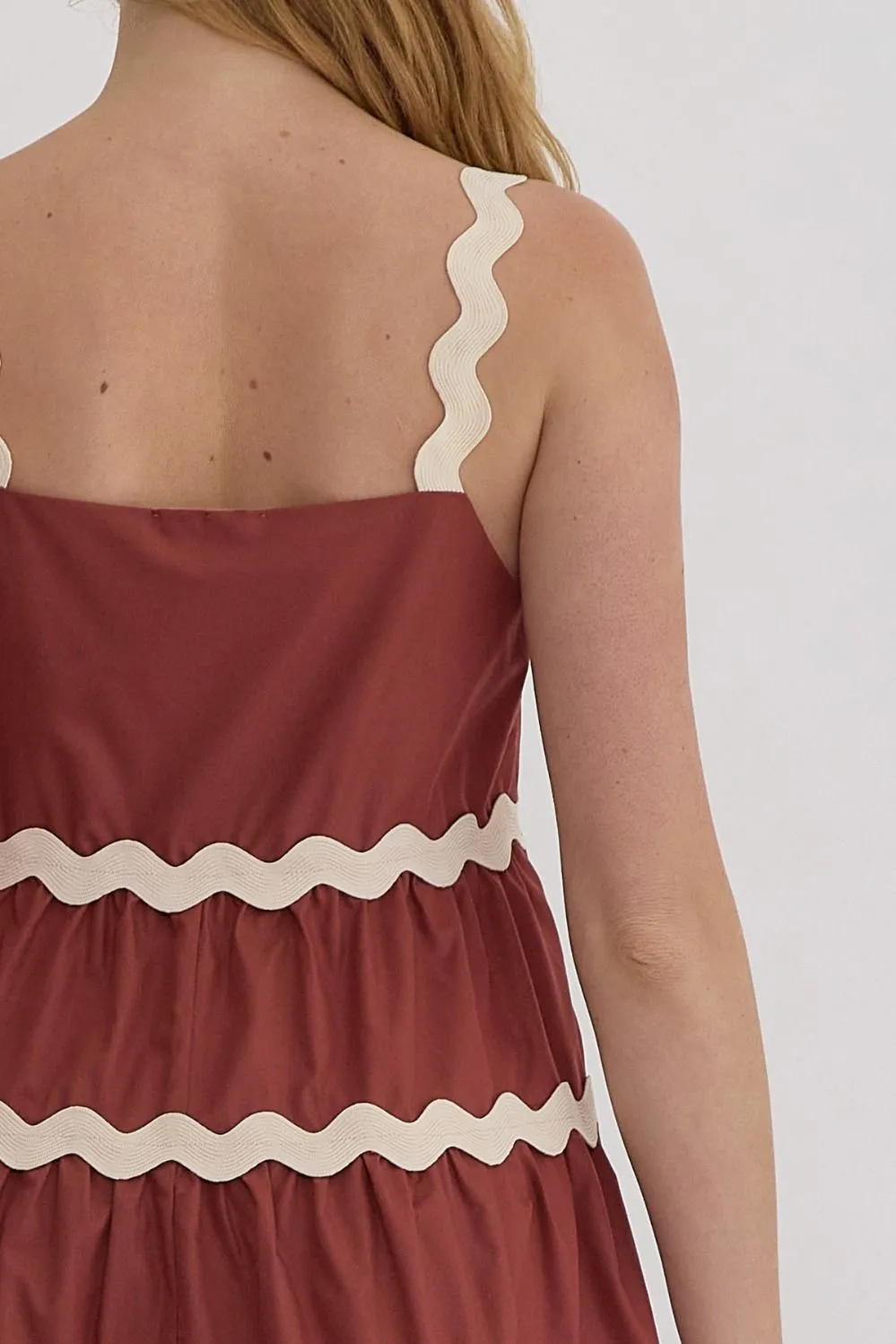 ENTRO Jeena Ric Rac Dress FINAL SALE