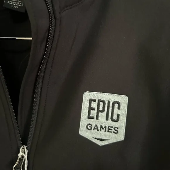 EPIC Games Jacket Large Black Ladies Cruise 2-Layer Fleece Bonded Soft Shell Jkt