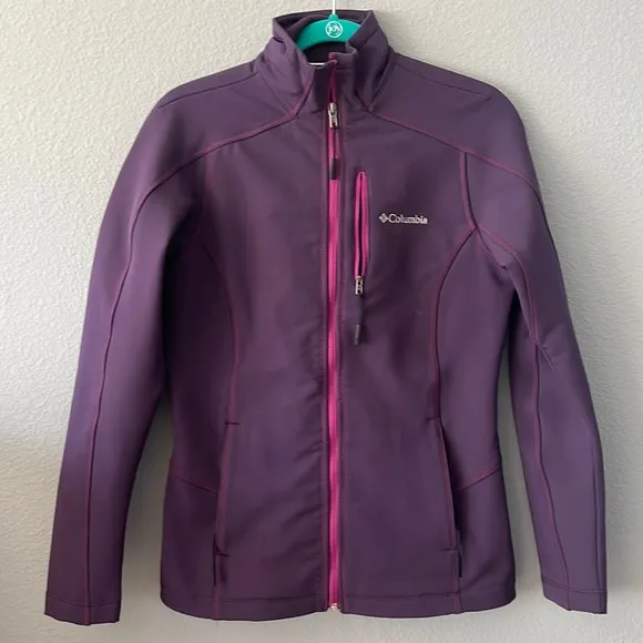 EUC Columbia jacket, women’s S, barely worn, like new, plum color…