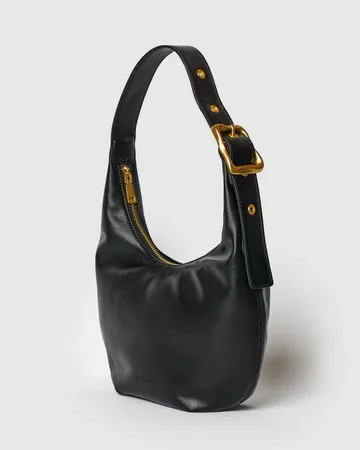 Everyday Croissant Bag - Black