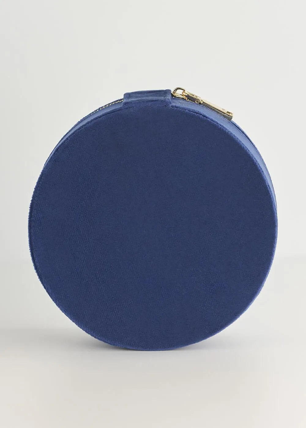 Fable England Chloe Dormouse Velvet Jewellerybox Navy