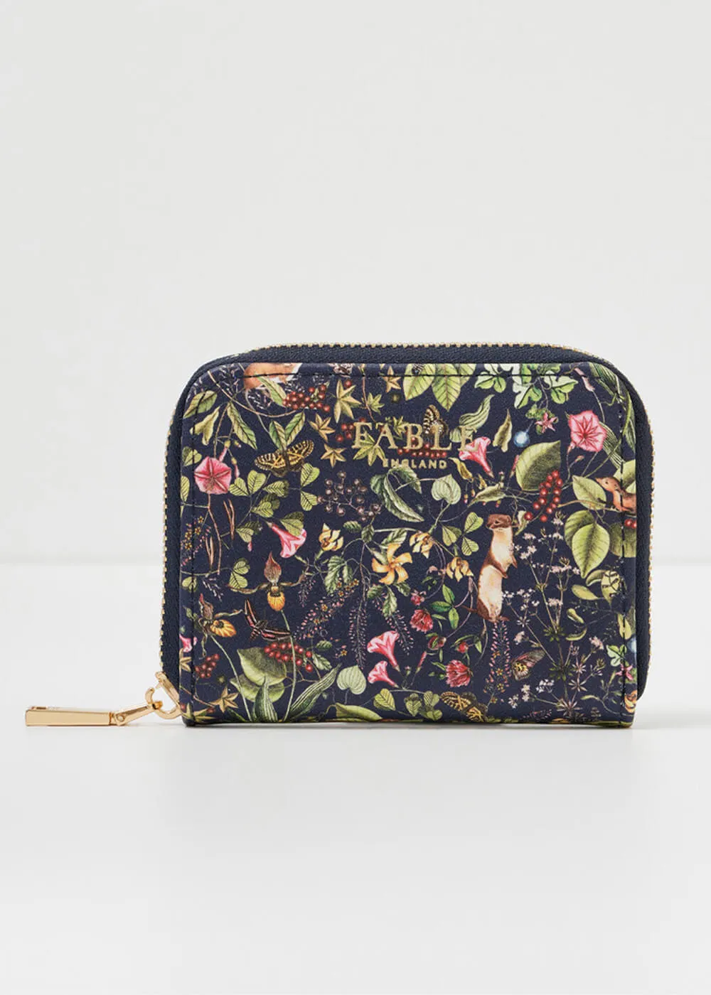 Fable England Wolf Garden Wallet Navy