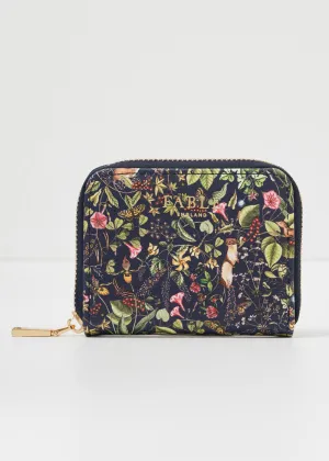 Fable England Wolf Garden Wallet Navy