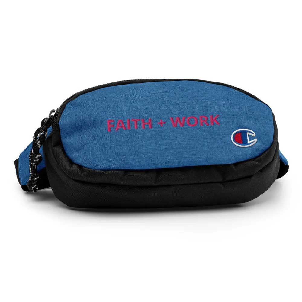 Faith   Work Champion fanny pack