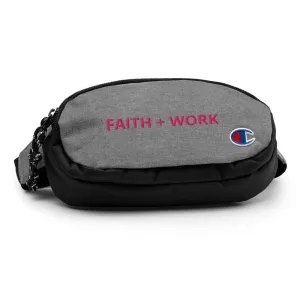 Faith   Work Champion fanny pack