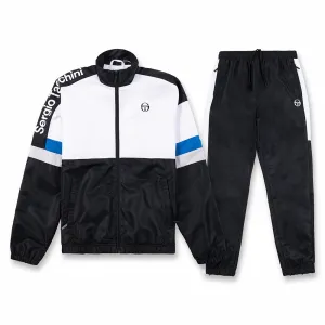 Fascia Tracksuit - Black & Lapis Blue