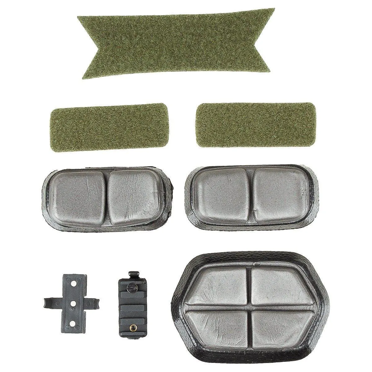 FAST paratrooper helmet kit, OLIVE