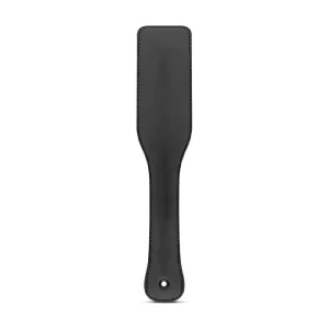 Faux Leather Paddle Black