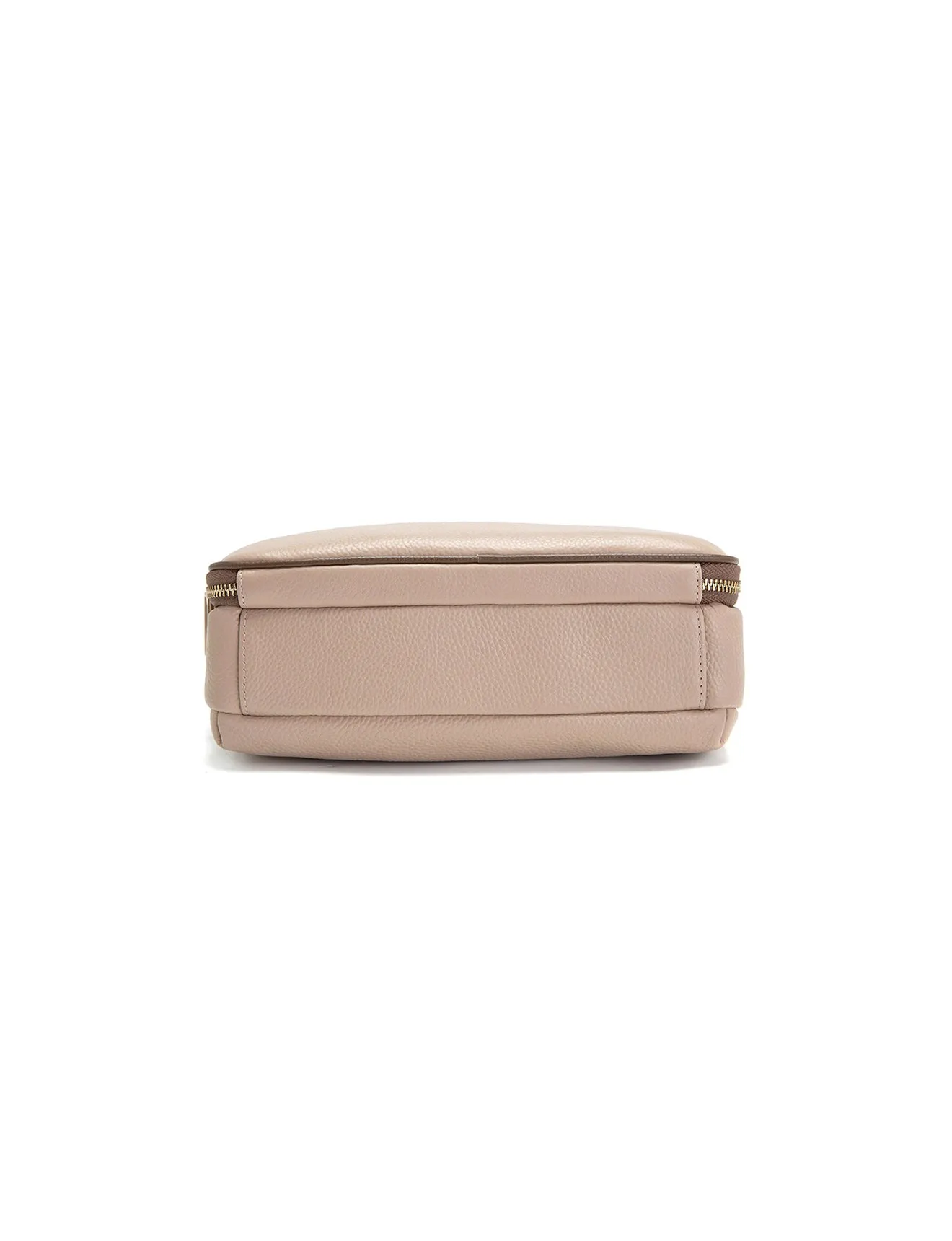 FELICITY LEATHER XBODY BAG- E1-0814A-PUTTY/CINNAMON- SALE