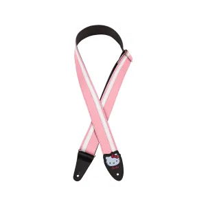Fender Hello Kitty Leather Guitar Strap, Pink