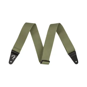 Fender SuperSoft Guitar Strap - Olive, 2"