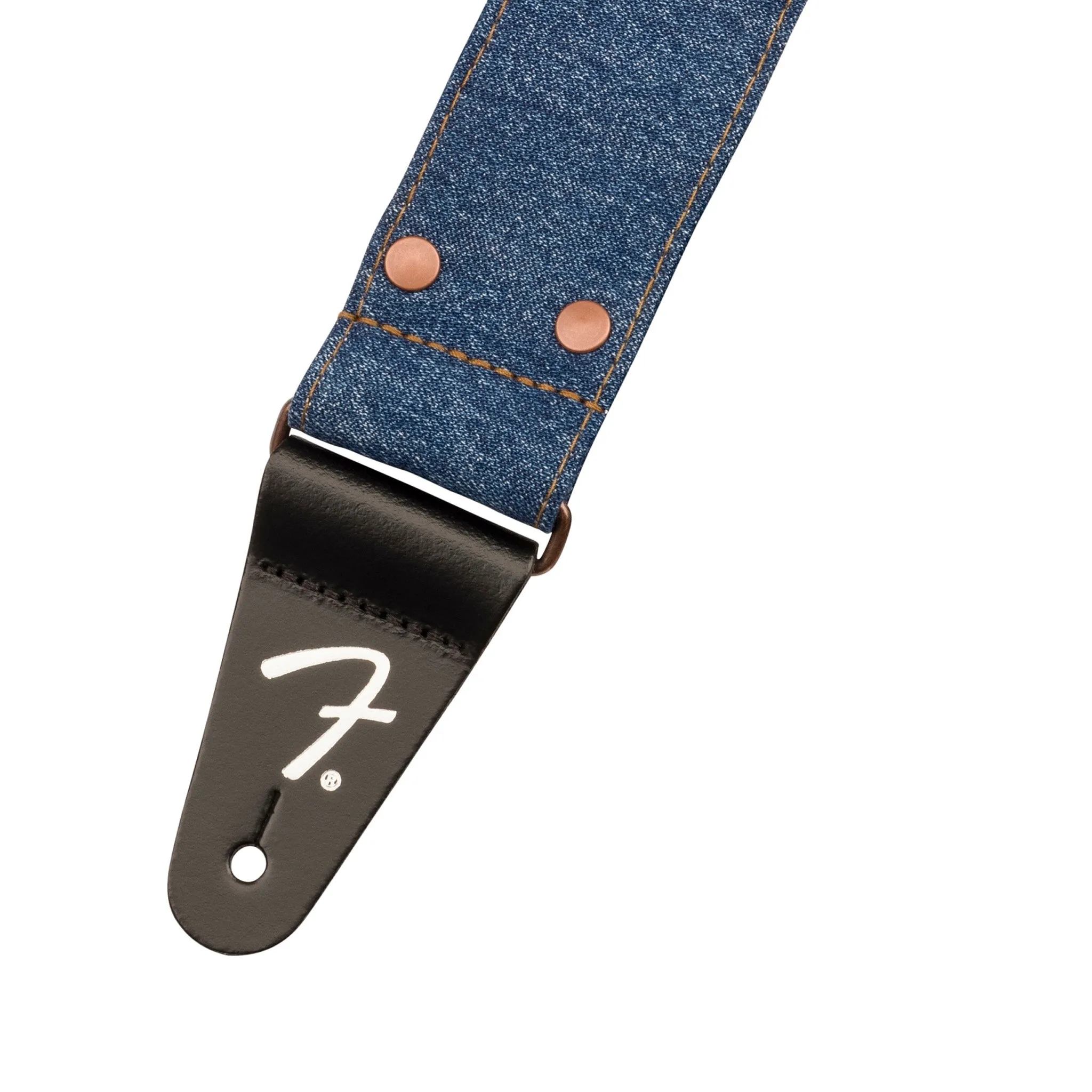 Fender X Wrangler Denim Guitar Straps, Indigo