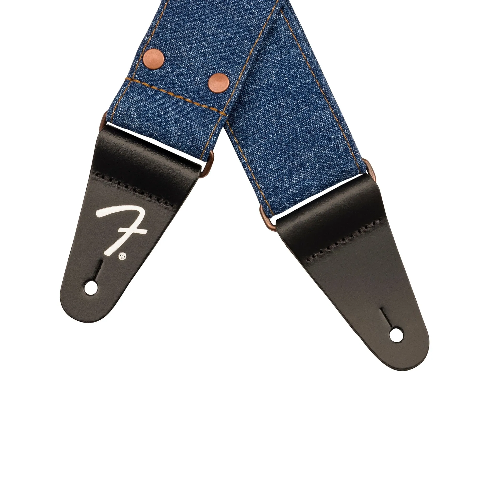 Fender X Wrangler Denim Guitar Straps, Indigo