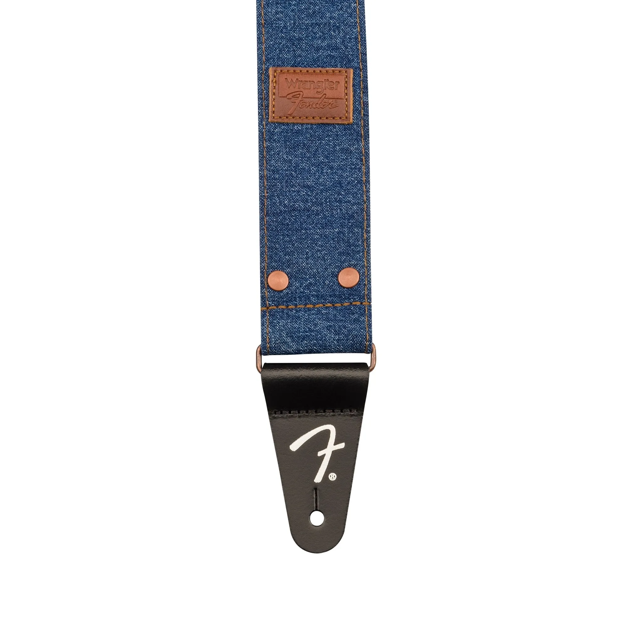 Fender X Wrangler Denim Guitar Straps, Indigo