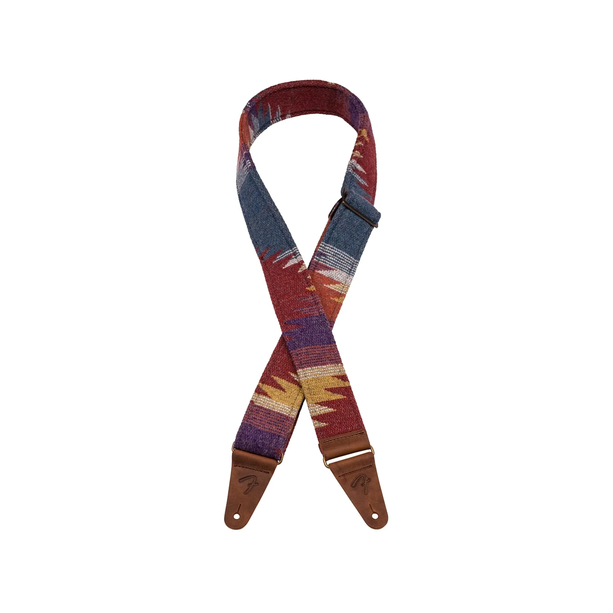 Fender Zion Guitar Strap, 2-inch, Copper Aztec