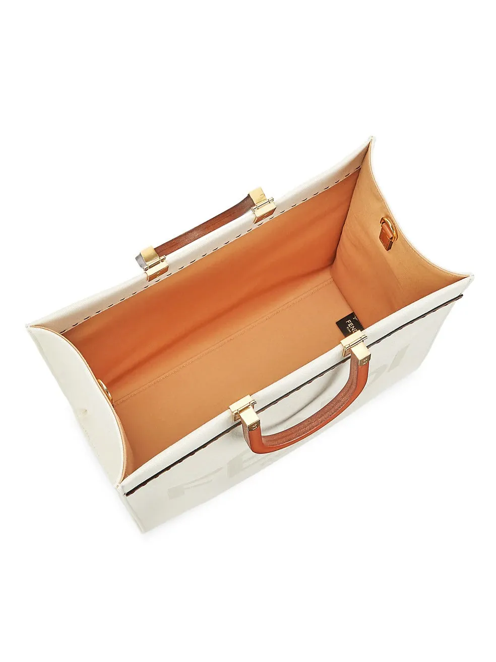 Fendi Canvas Shopper Bag