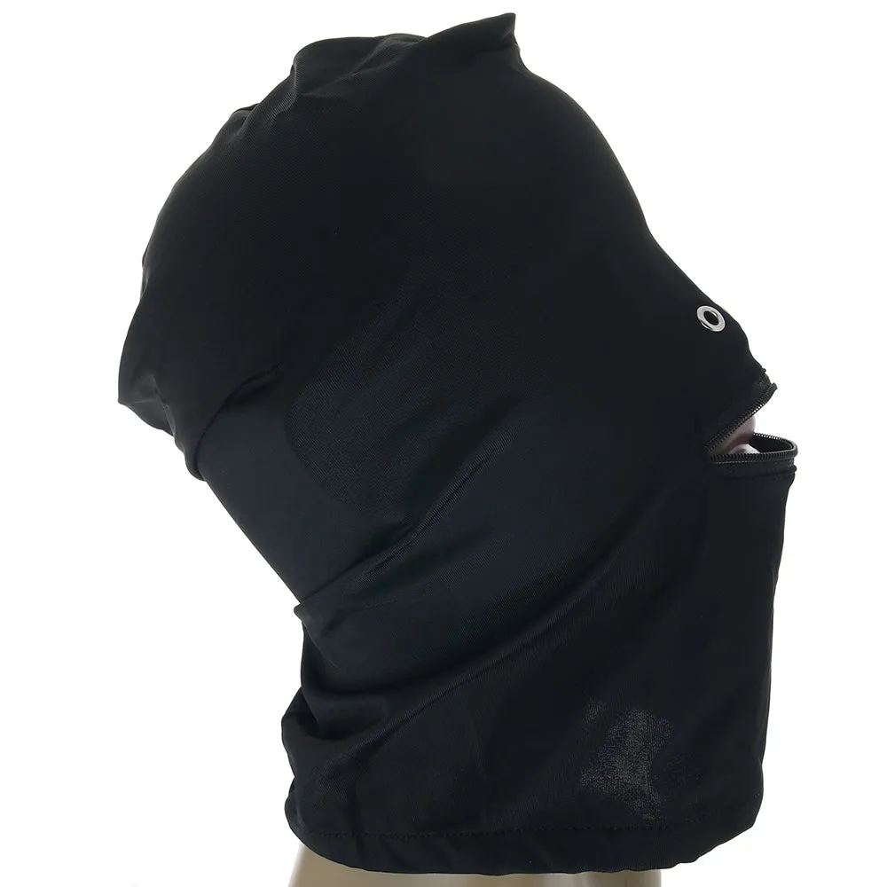 Fetish & Fashion Zippered Mouth Hood