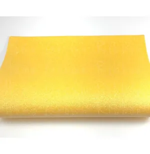 Fine Glitter Sheet - Yellow