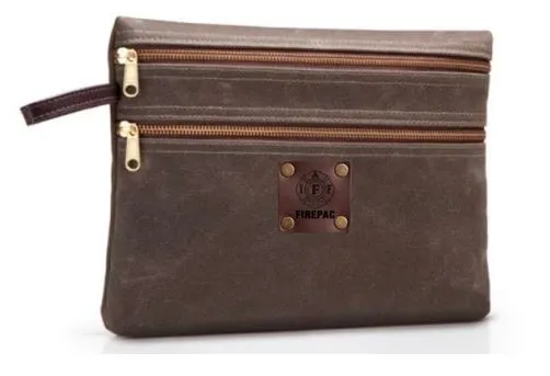 FIREPAC Waxed Canvas Essentials Pouch
