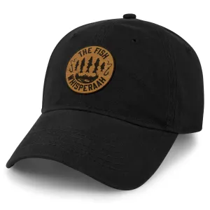 Fish Whisperaah "Wood Grain" Patch Dad Hat