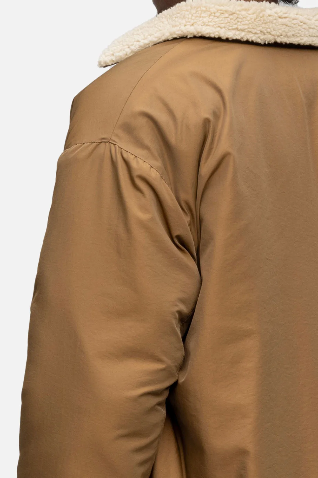 FLEECE JACKET BROWN