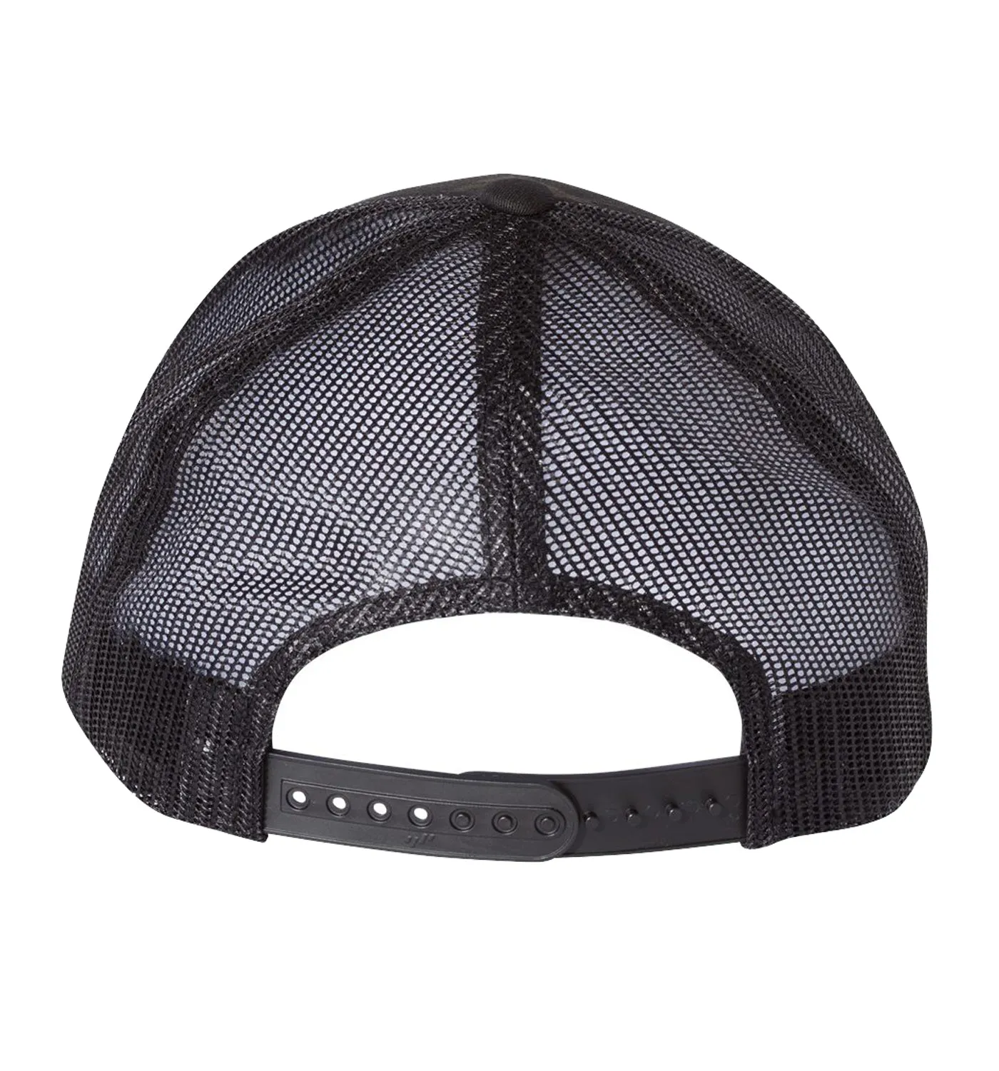 Flounder Deco 6 Panel Trucker Snap Back Multicam Black/Black Hat