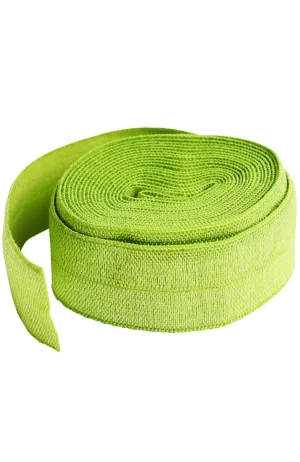 Fold-over Elastic - Apple Green