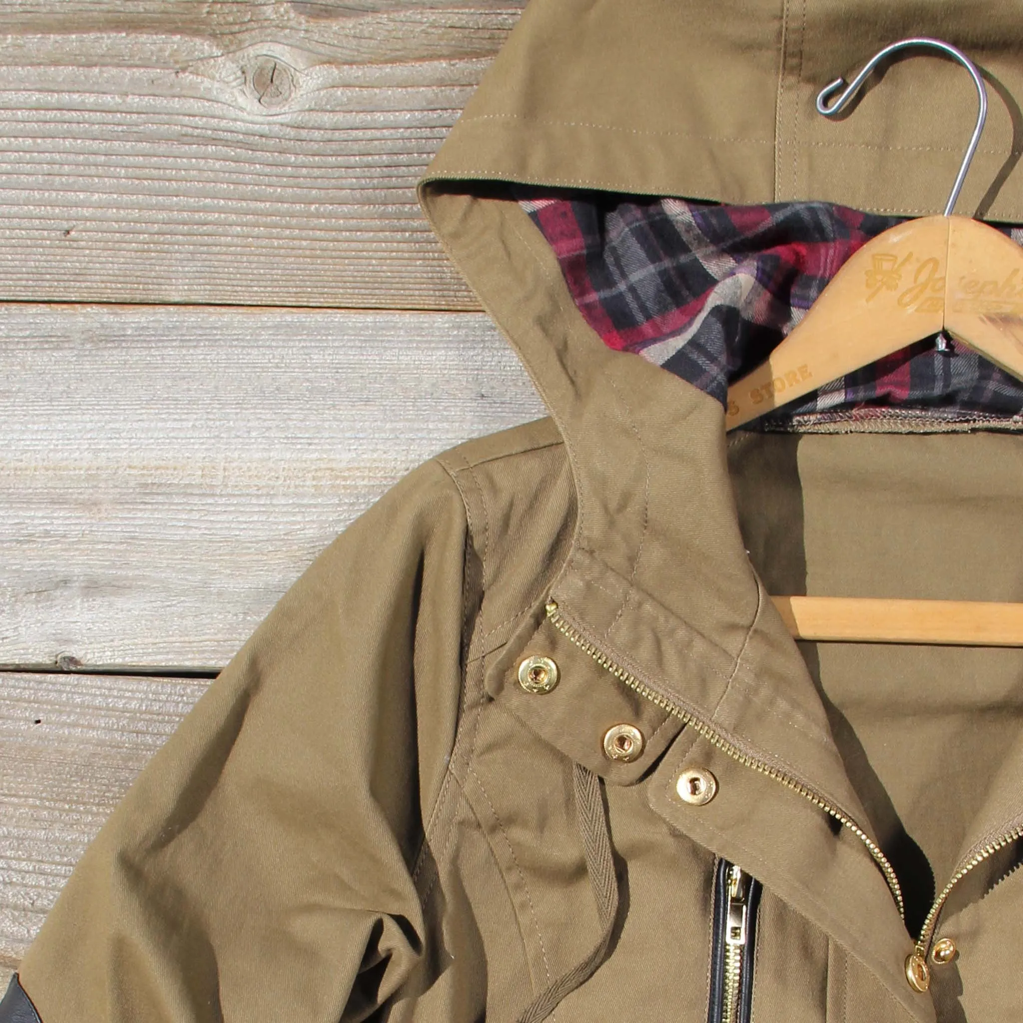 Forest Shadow Elbow Patch Coat