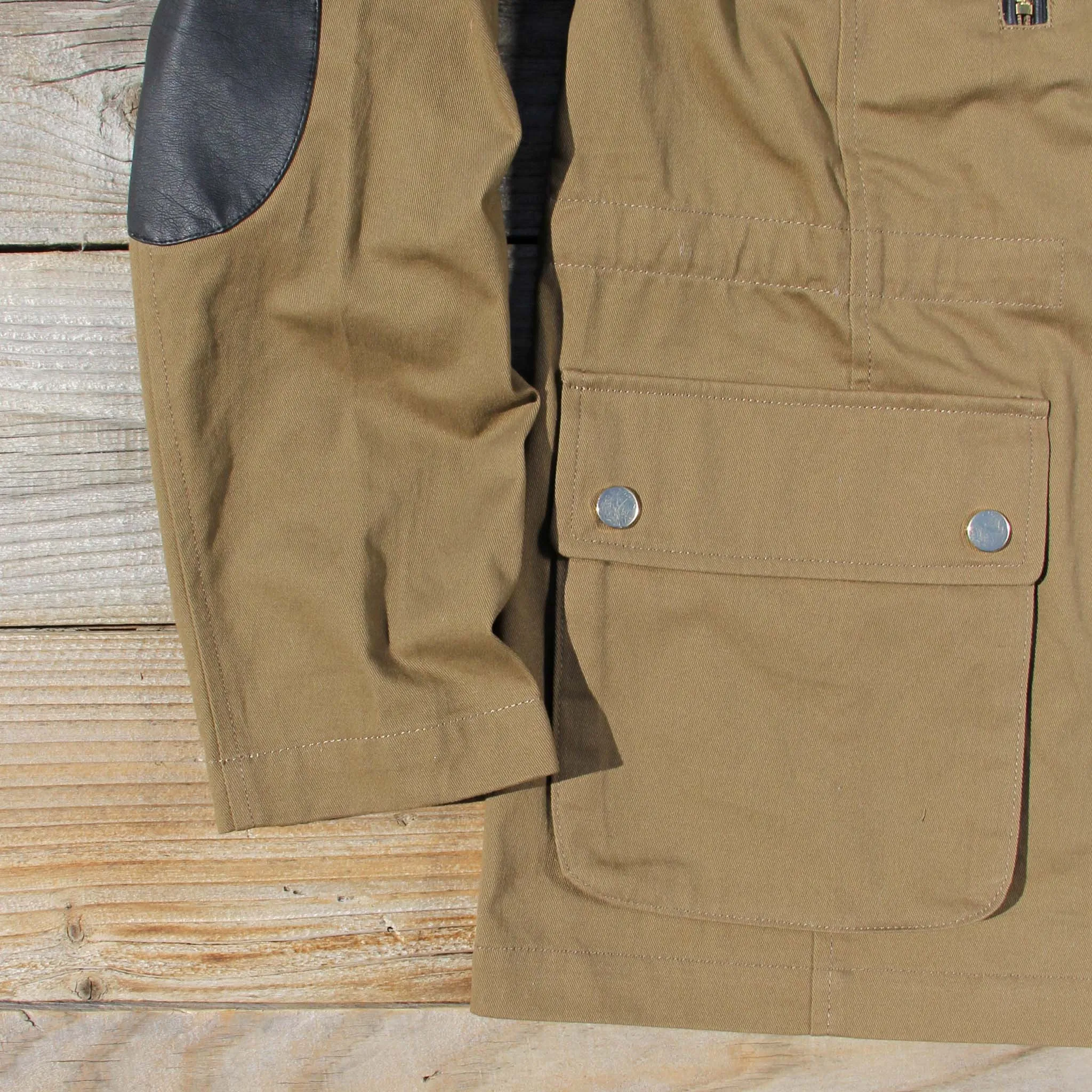 Forest Shadow Elbow Patch Coat