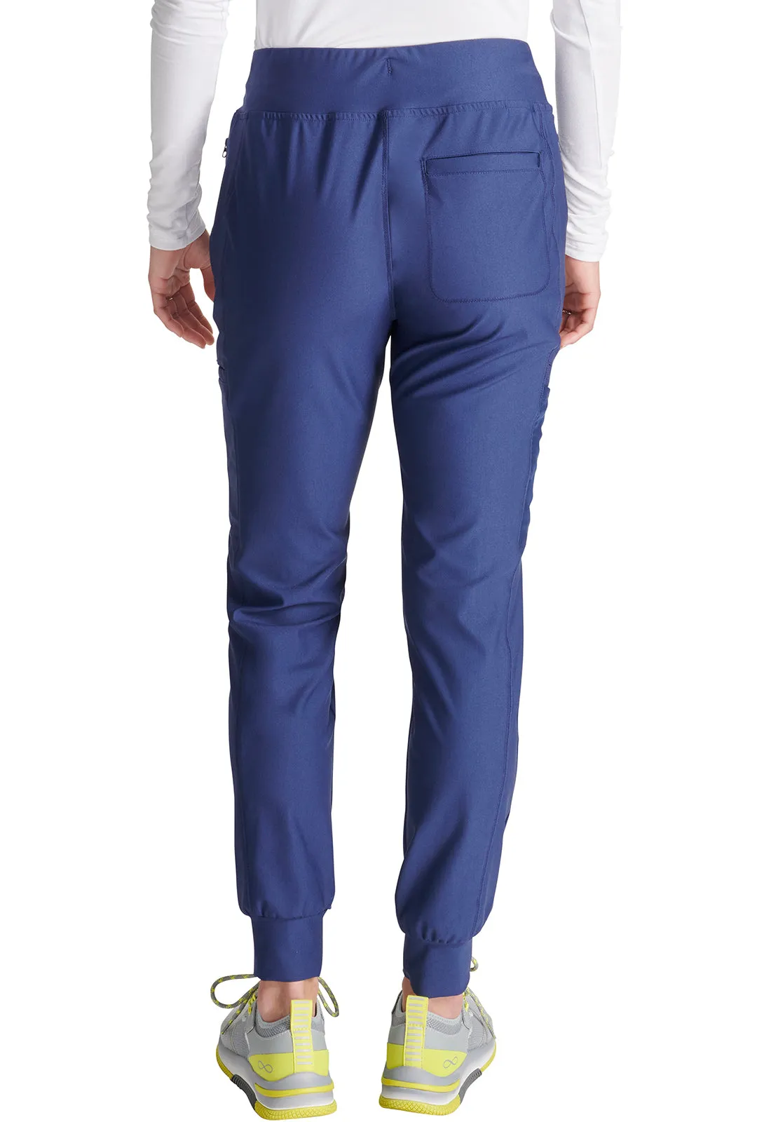 Form CK092 Mid Rise Tapered Leg Drawstring Pants Navy