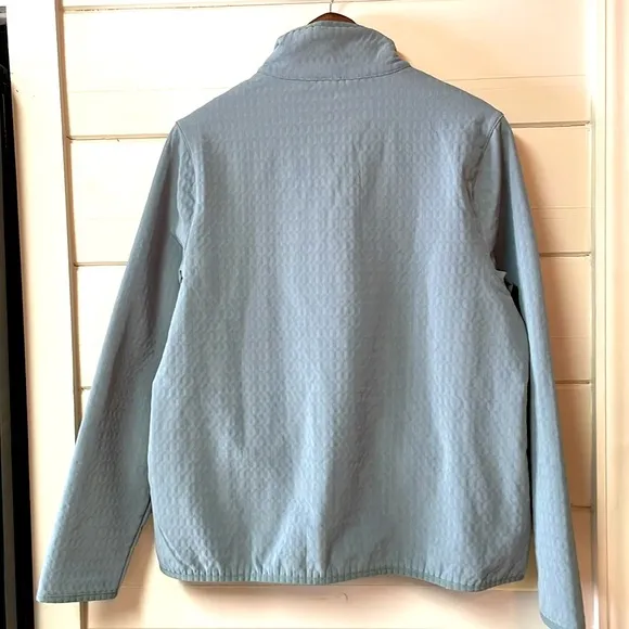 Free Fly Grid Back Women’s Fleece Jacket in Desert Sage Size L.