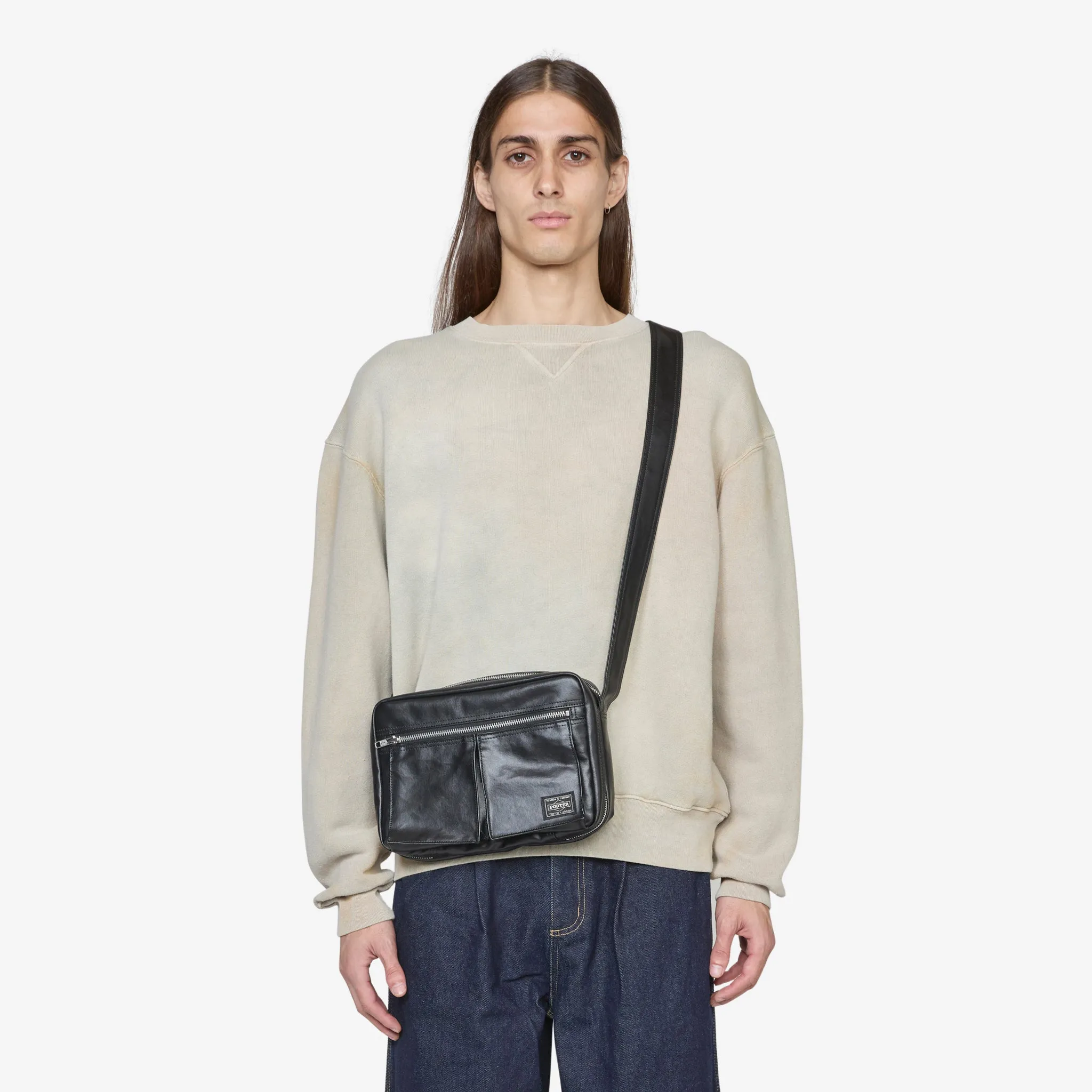 Free Style Shoulder Bag Black (S)