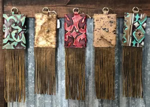 Fringe Cardholder Keychains