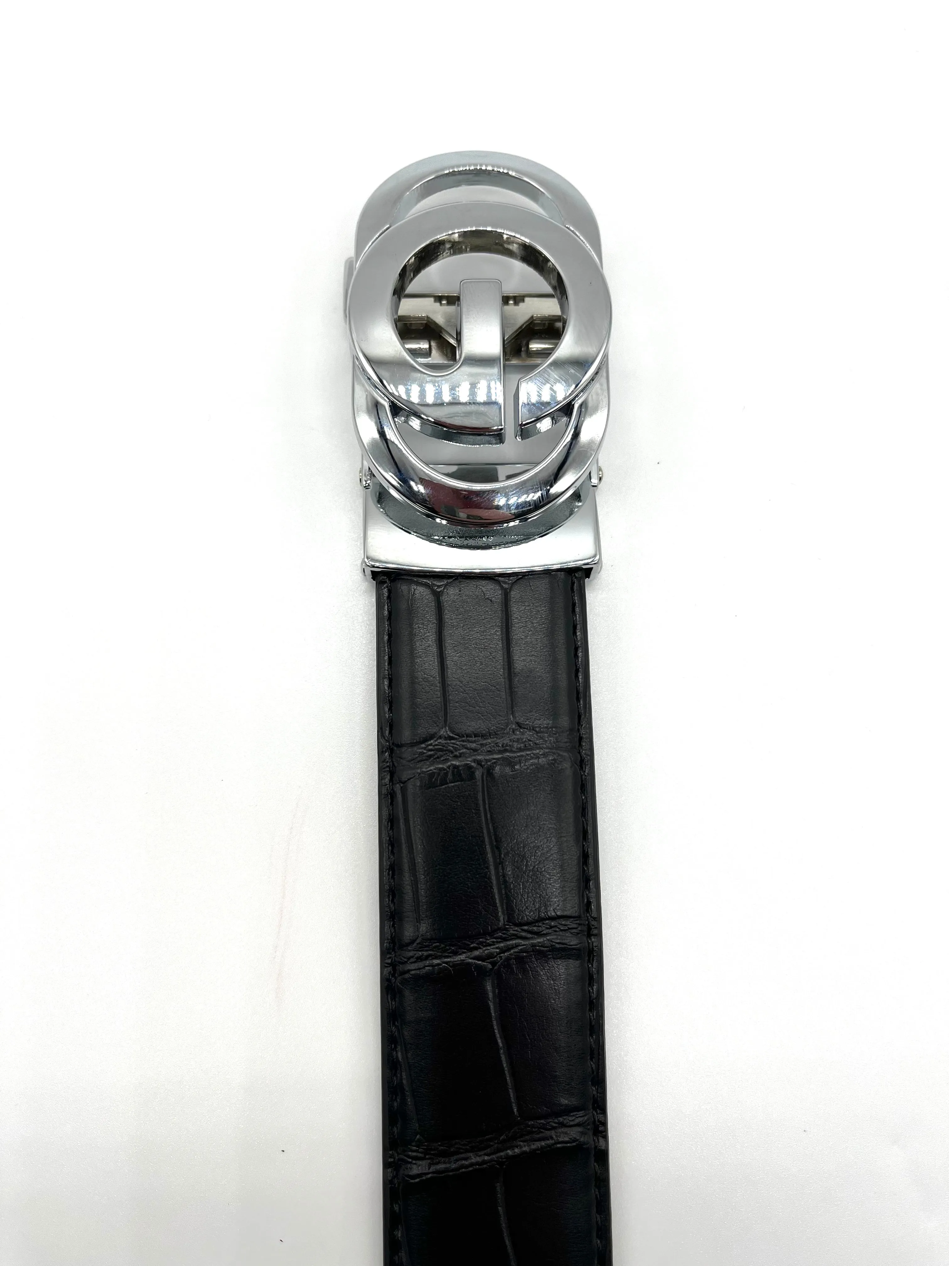 G Belt 0001 - Black/Silver