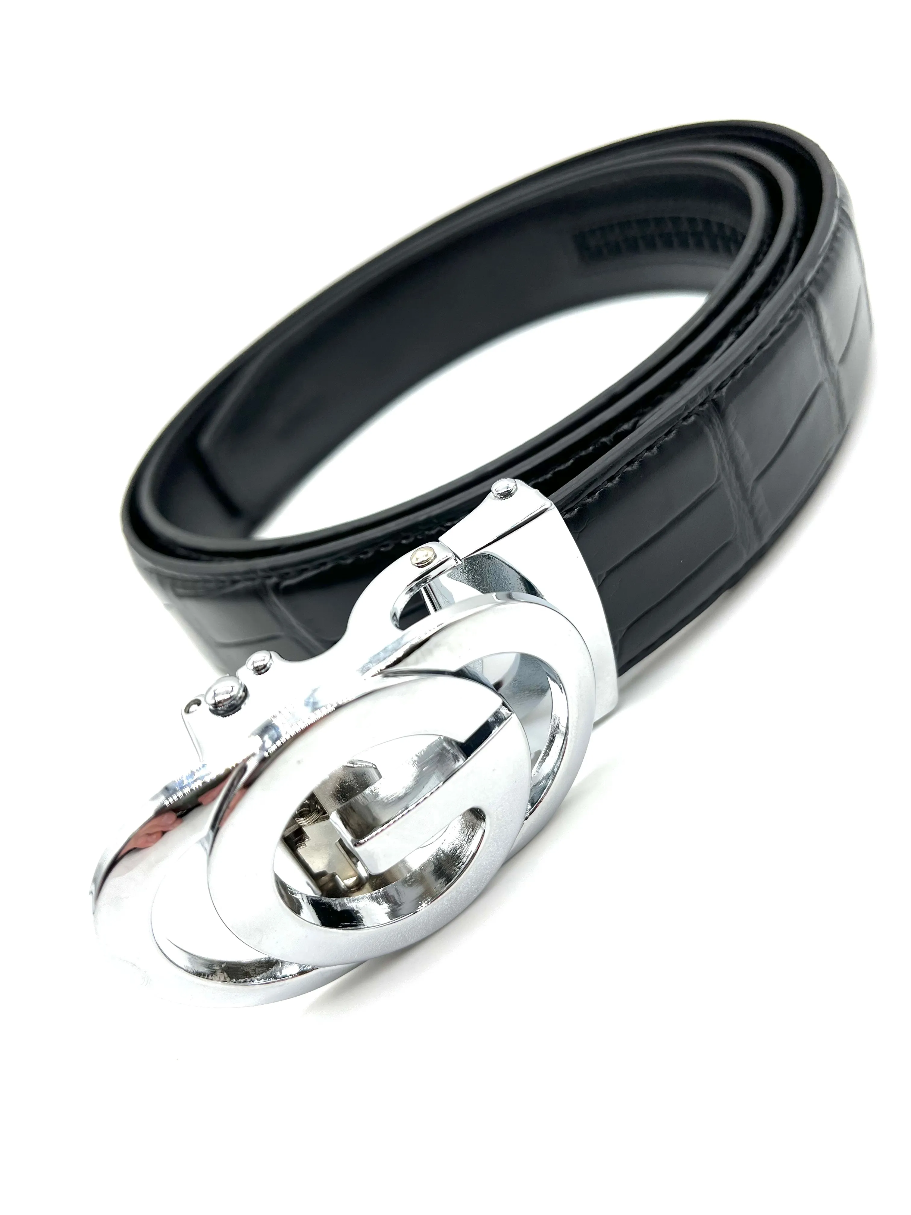 G Belt 0001 - Black/Silver