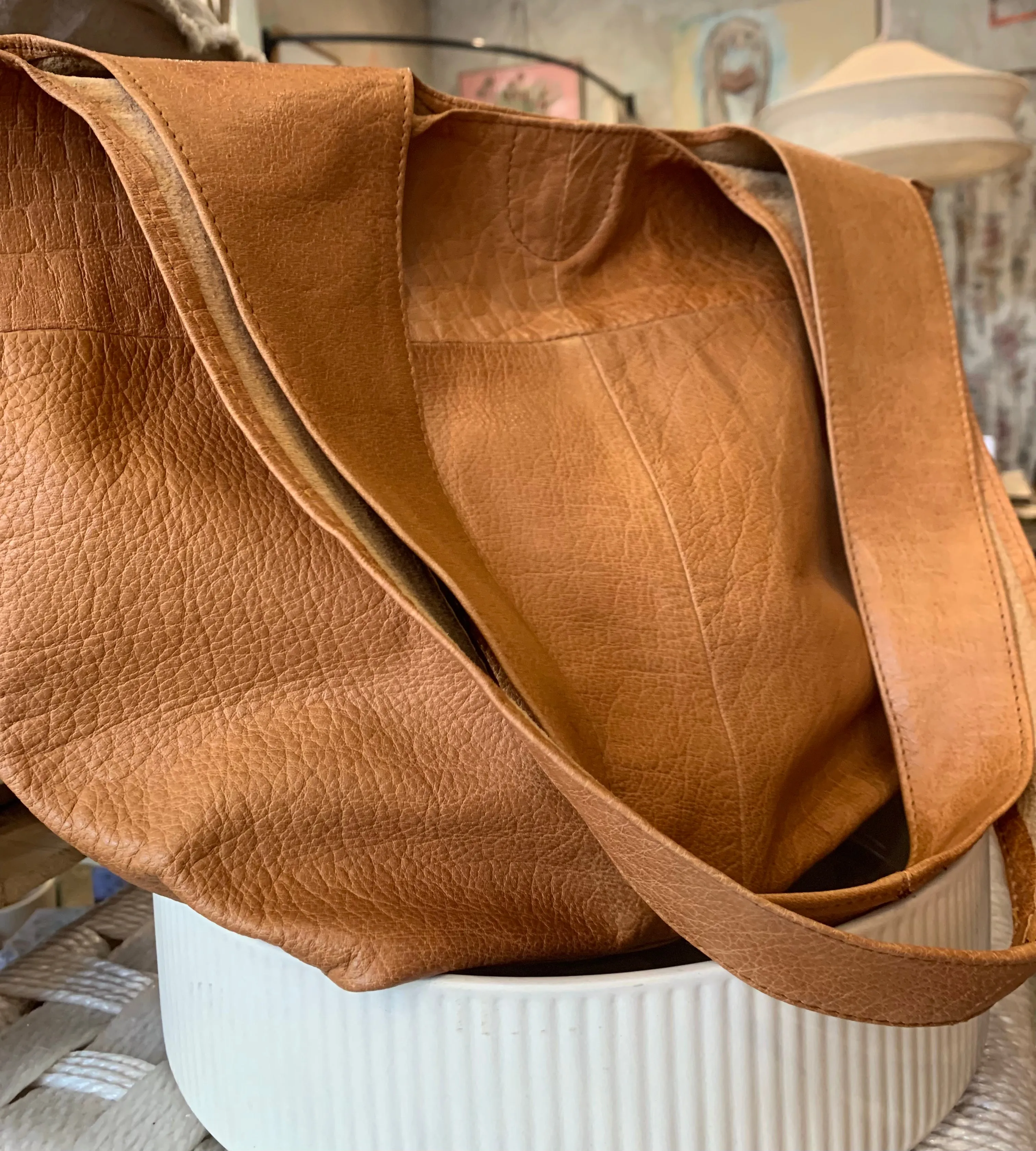 GABEE: EMERALD TOTE BAG - LARGE