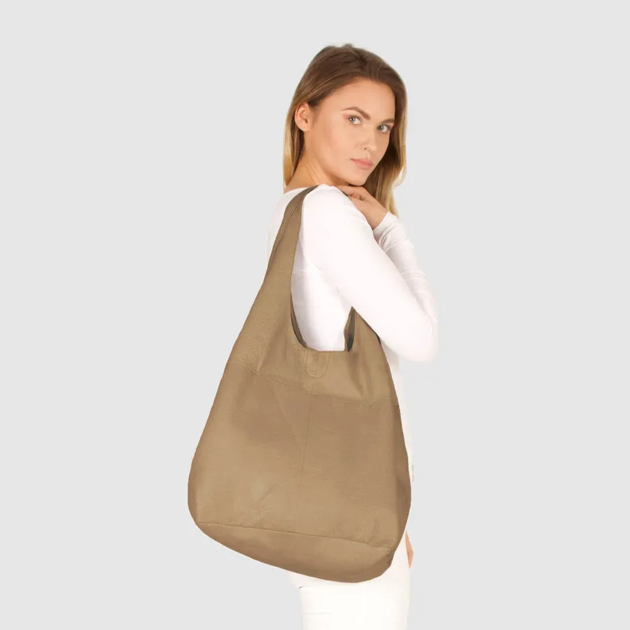 GABEE: EMERALD TOTE BAG - LARGE