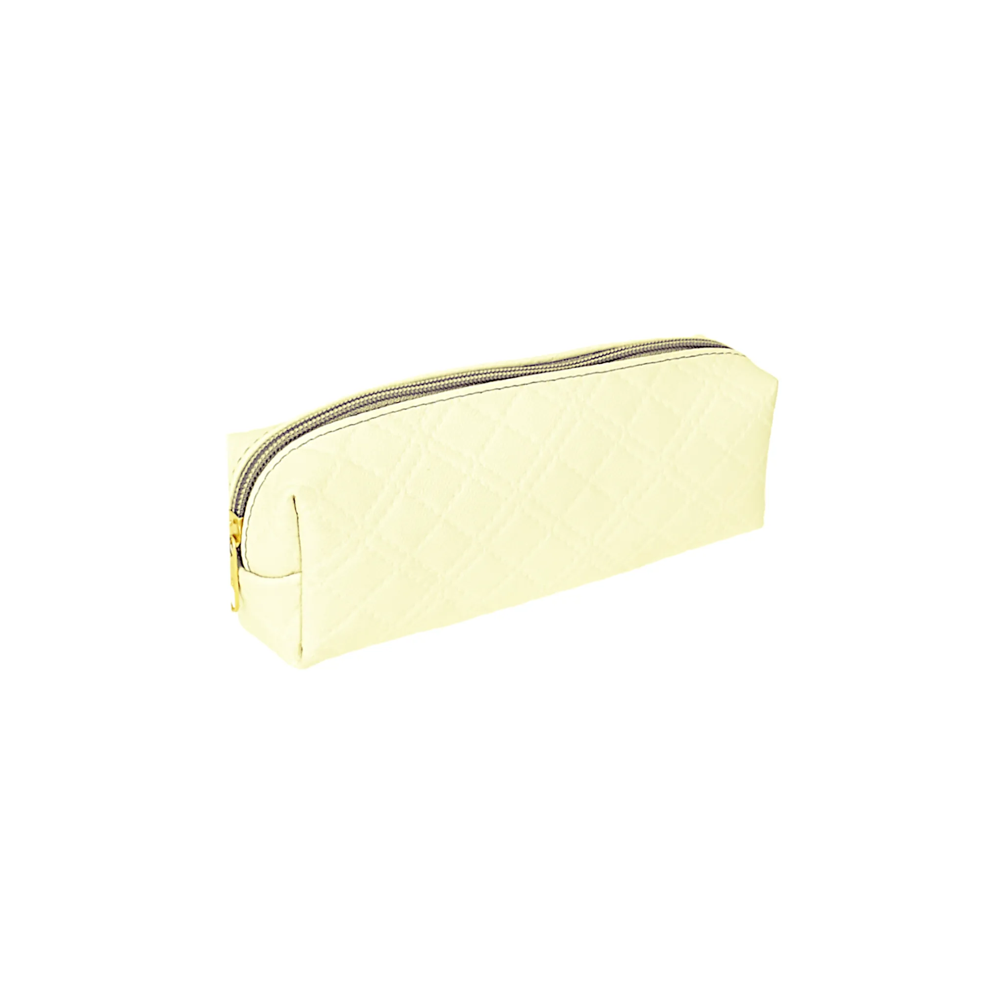 Generic Artificial Leather Zippered Pencil Case