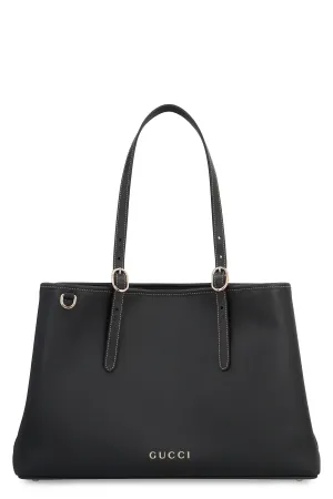 GG Emblem leather tote