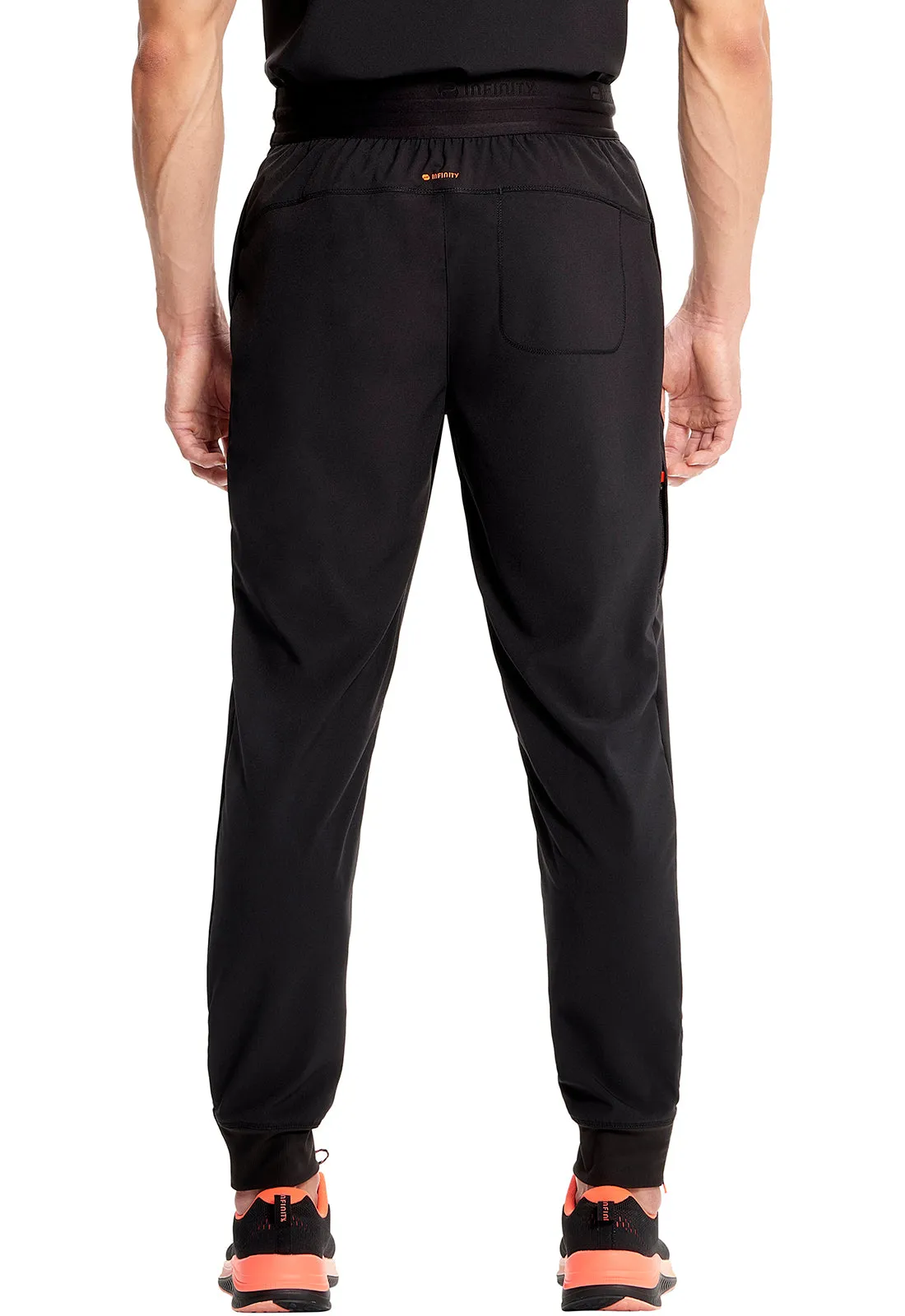 GNR8 IN204A Men's Drawstring Jogger Black