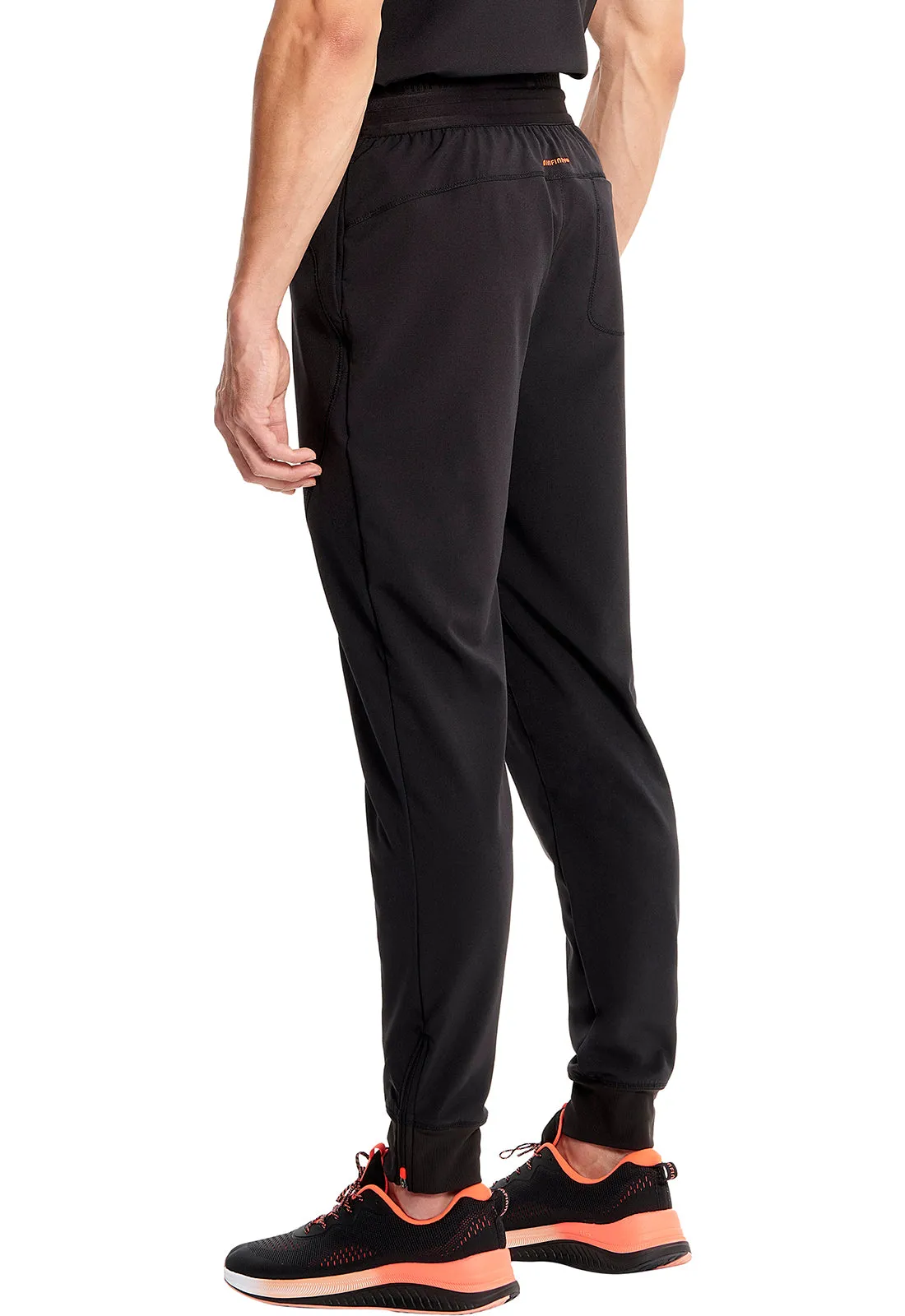 GNR8 IN204A Men's Drawstring Jogger Black