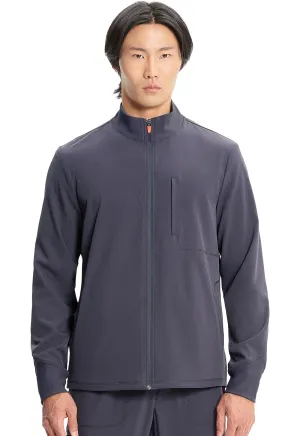 GNR8 IN350A Men's Zip Front Jacket Pewter